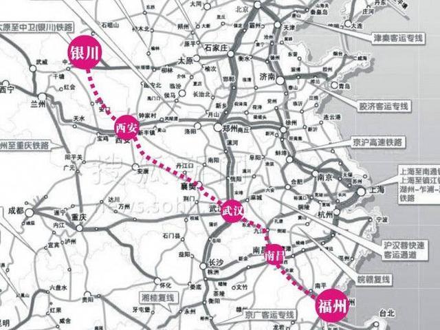 划一条跨越5省的高铁大动脉多个地区GDP快