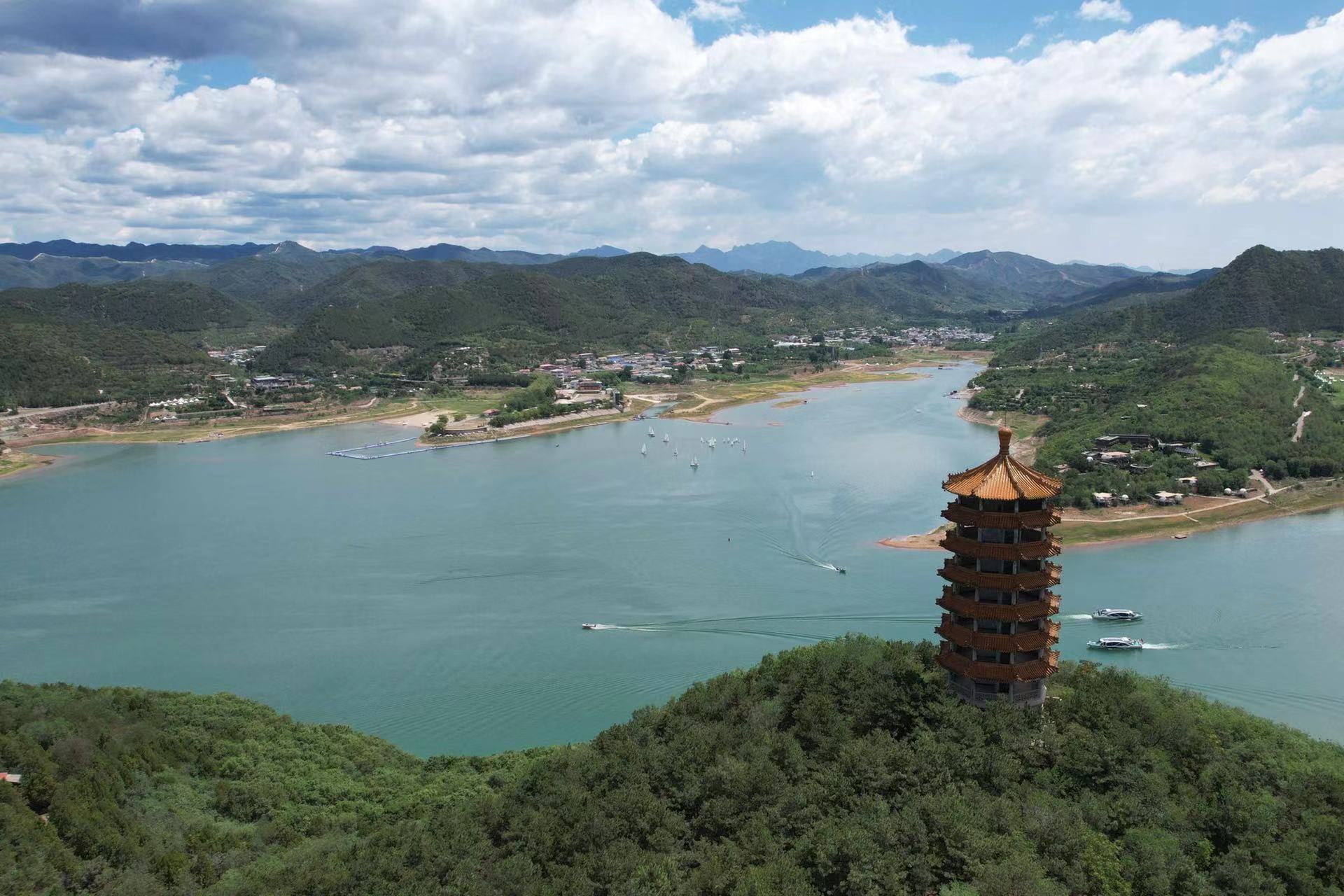 看这白帆点点！游金海湖又多了一个理由