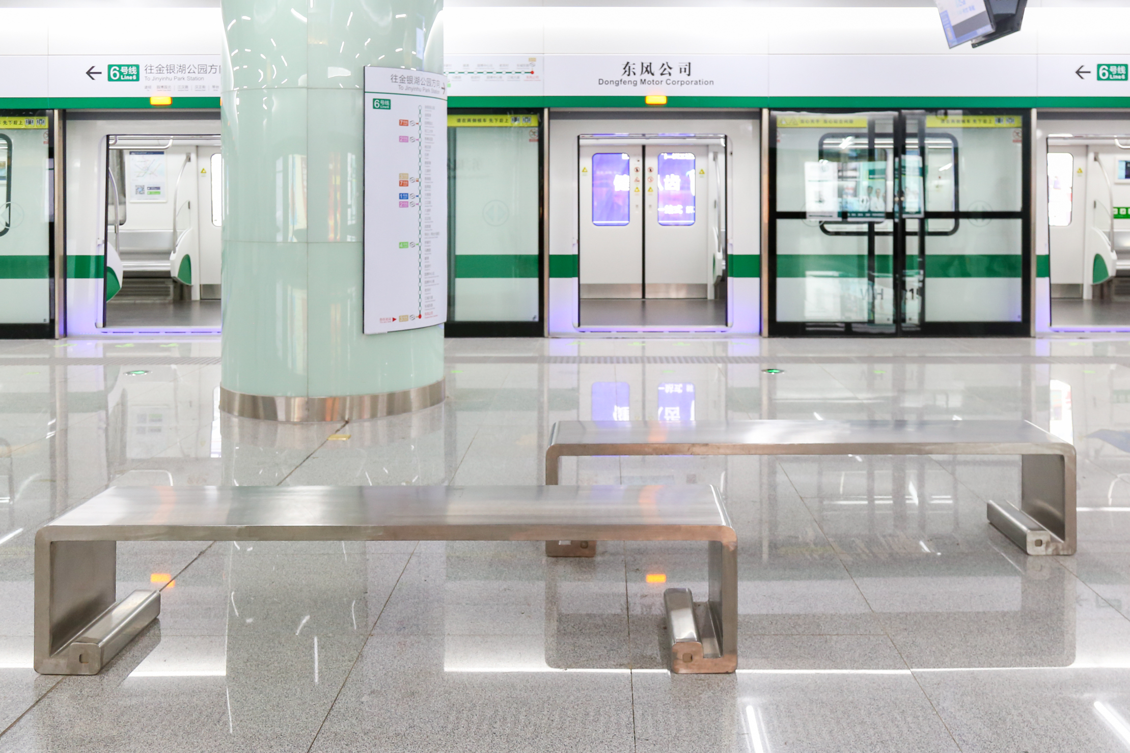 武汉地铁6号线博艺路图片