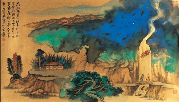 张大千字画作品拍卖价格