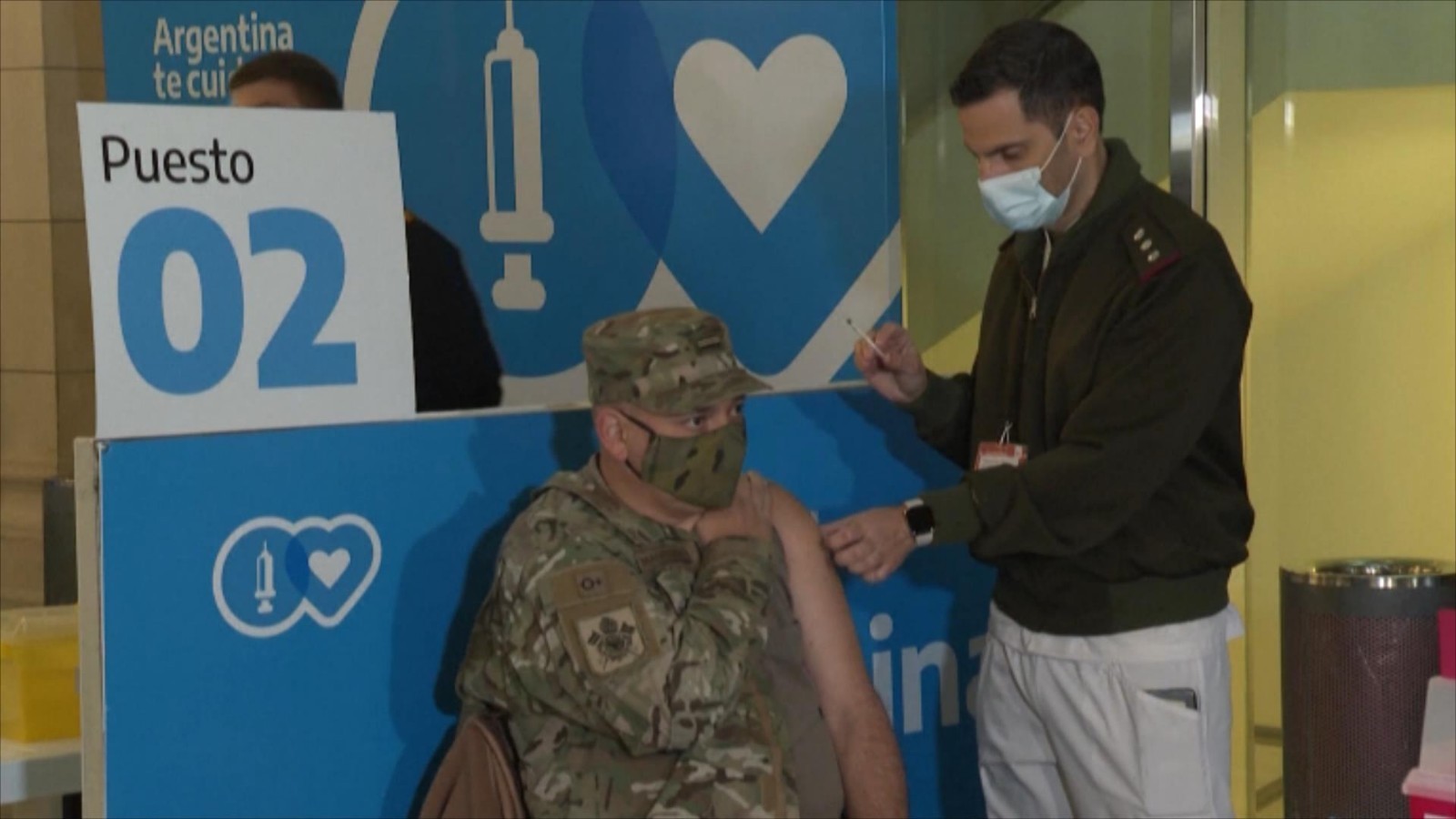 超2000万剂新冠肺炎疫苗运抵 阿根廷加快接种进度