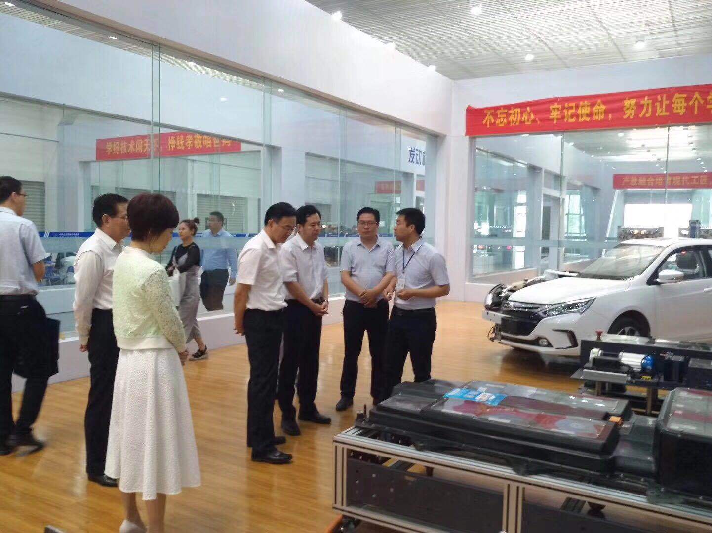 大事件,阜阳市人社局领导一行人到参观阜阳北