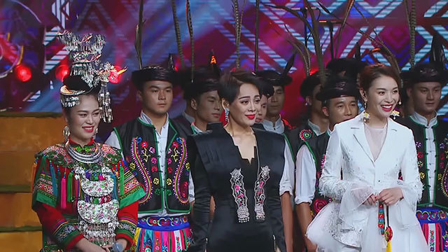 宁静跨界唱山歌 51人帮唱团艳压全场