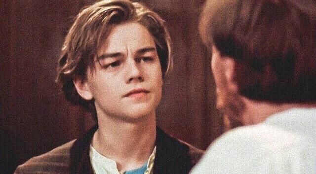 1995年的莱昂纳多,那时候的小李子颜值简直要