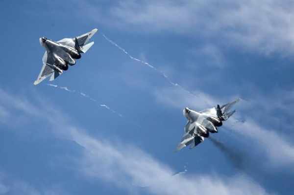 俄军将列装首批苏57战机 5项性能优于中国歼2