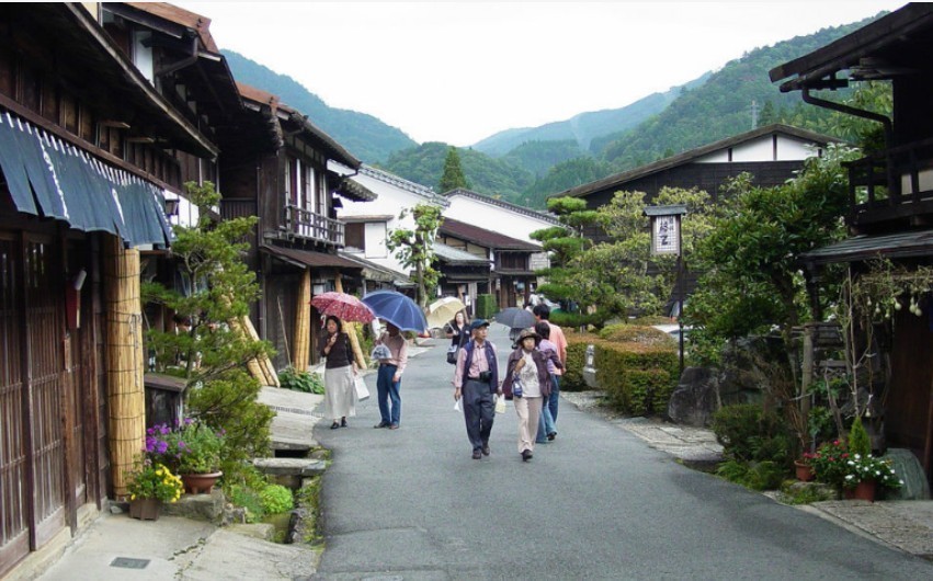 日本真实农村乡下生活照 和东京繁华差很大