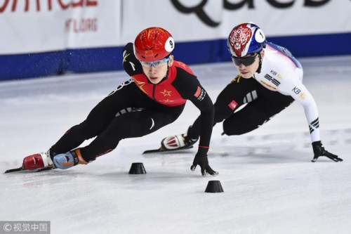 短道速滑世锦赛男队三人全过关 安贤洙状态佳 短道速滑世锦赛男队三人全过关 安贤洙状态佳