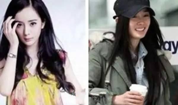 21张明星化妆前化妆后,热巴娜扎杨幂素颜照,卸