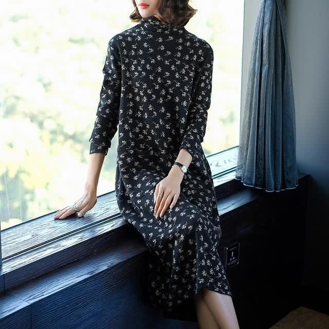 如何把毛衣裙穿出气质,诠释自己本来的美