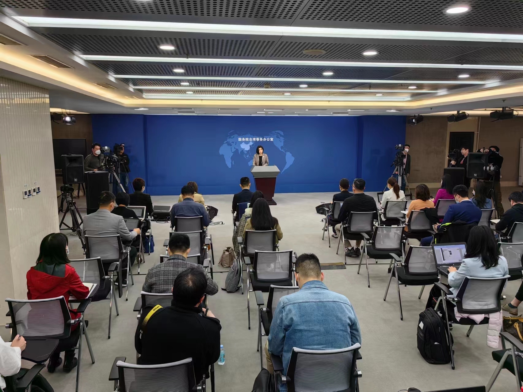 国台办：国家统一后，台湾同胞将享受到实实在在的好处