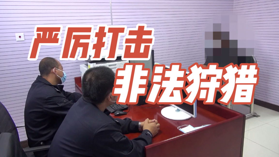 蹲点突击! 密云警方破获非法狩猎团伙 当场抓获5人