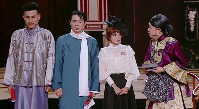 《跨界喜剧王》李菁反串喜剧版《娘道》讲述母爱的伟大 《跨界喜剧王》李菁反串喜剧版《娘道》讲述母爱的伟大