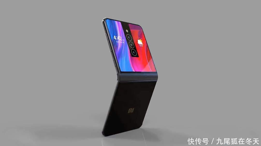小米Flex概念机曝光可折叠+后置屏幕,比华为便