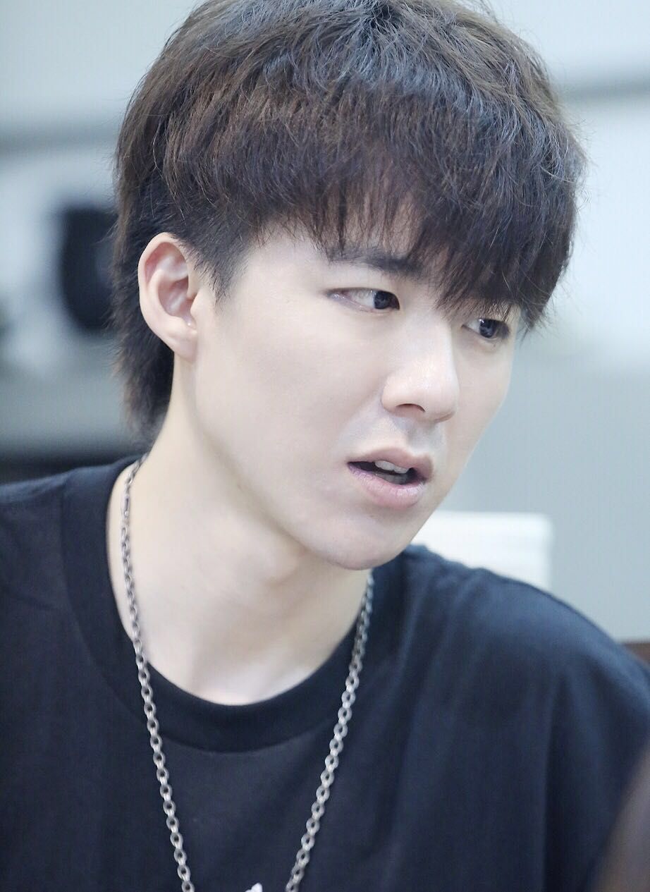 鹿晗新发型鲻鱼头撞网红摩登兄弟宁哥发型,网