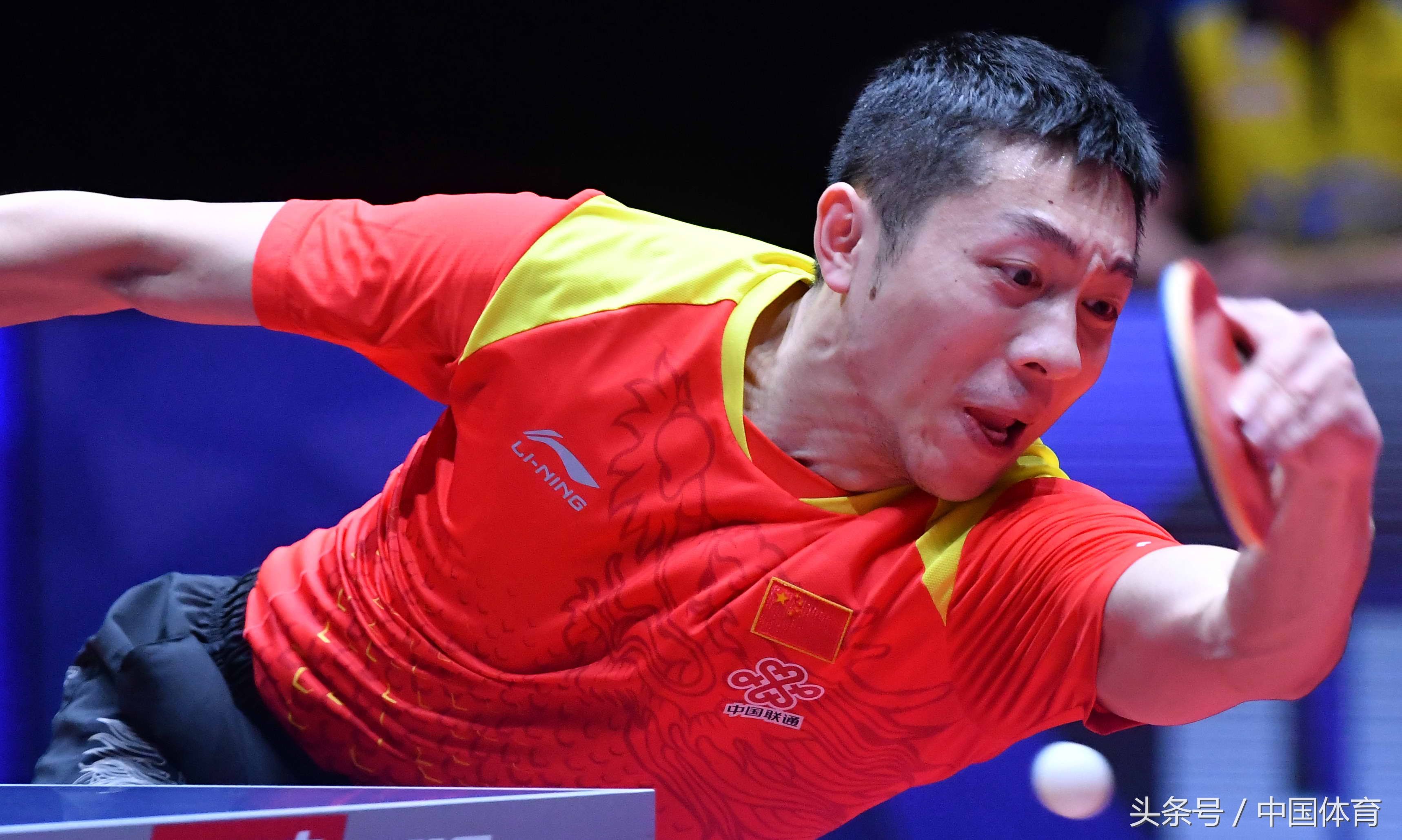 第54届世乒赛团体赛男团半决赛 中国队3比0战