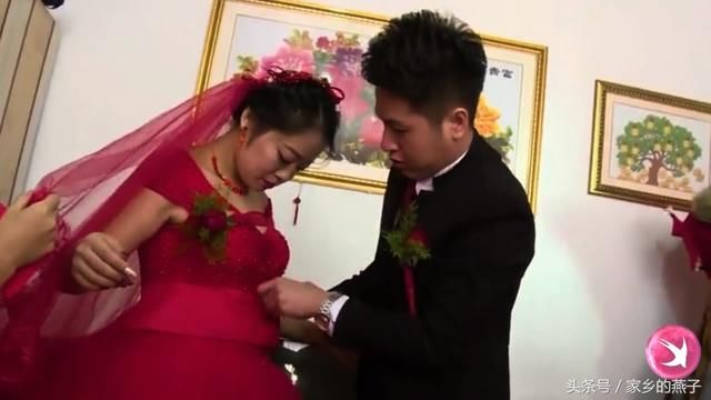 实拍安徽阜阳临泉农村婚礼:新娘子太漂亮了,嫁