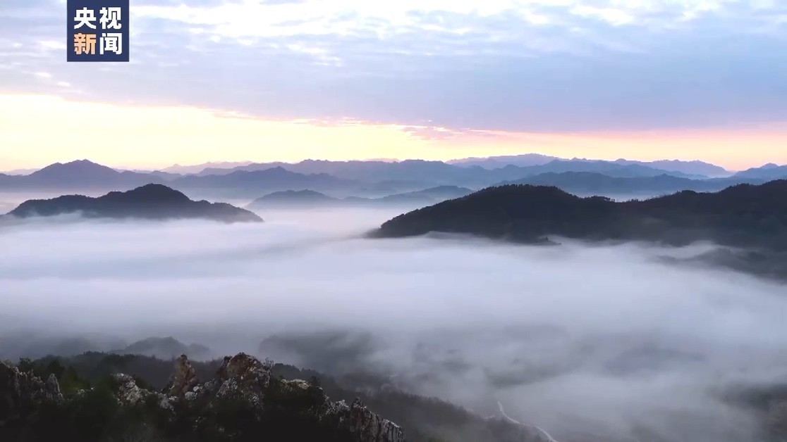 太美了!安徽旌德流云如瀑 宛如画境 太美了!安徽旌德流云如瀑 宛如画境