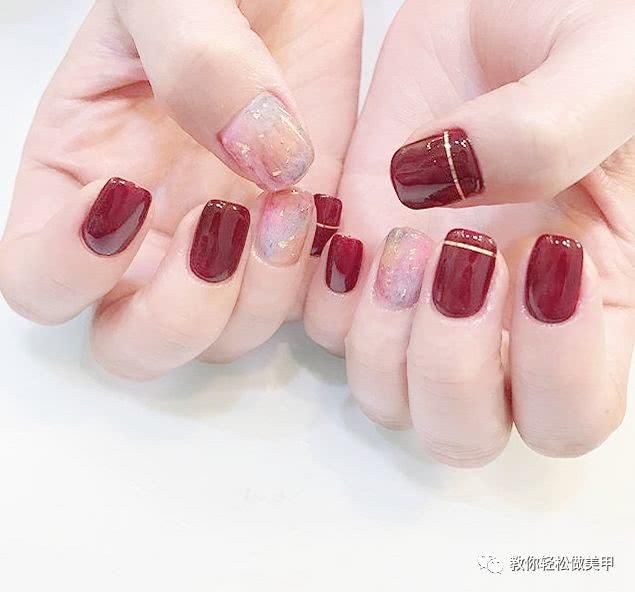 指甲短小,过年应该做什么美甲?