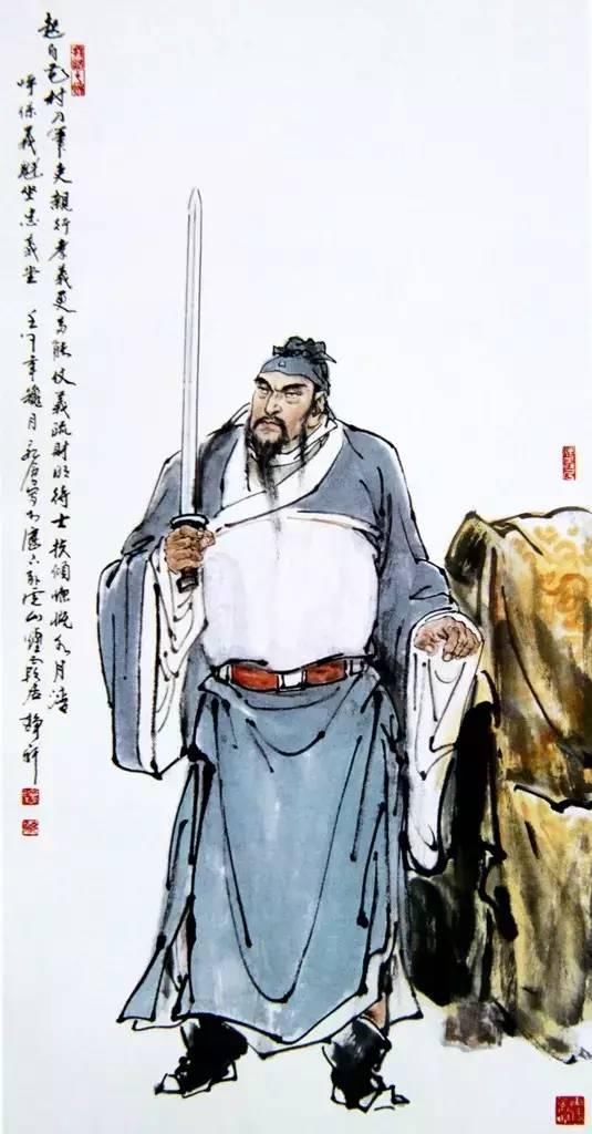 中国画:108将,《水浒传》英雄人物画,你最佩服