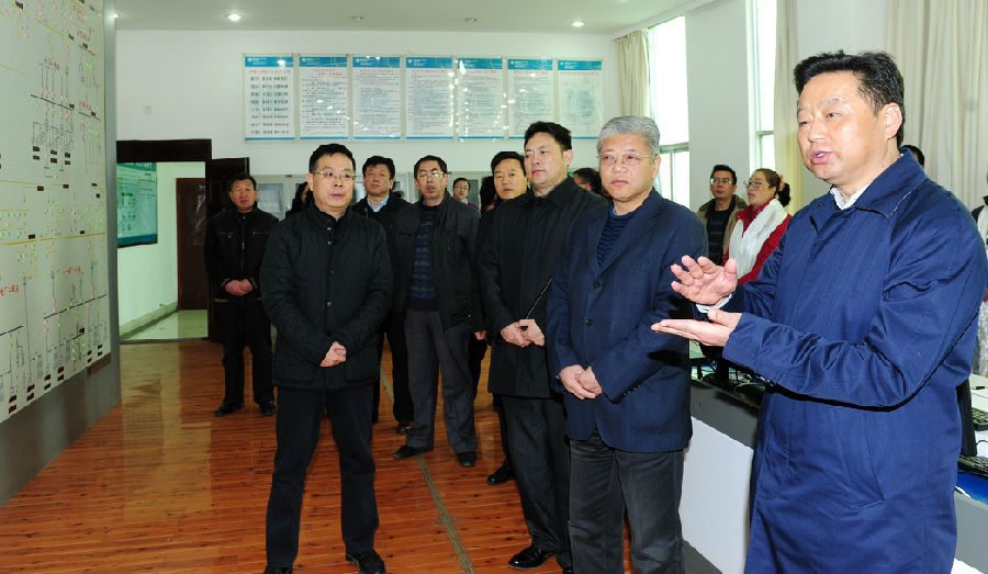 丁业现视察林芝电力保障 金融工作