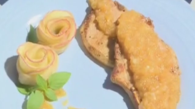 《快乐生活一点通》20170512苹果玫瑰花 《快乐生活一点通》20170512苹果玫瑰花