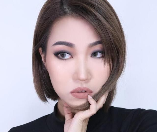 欧美风单眼皮烟熏妆,真的把眼睛放大了N倍