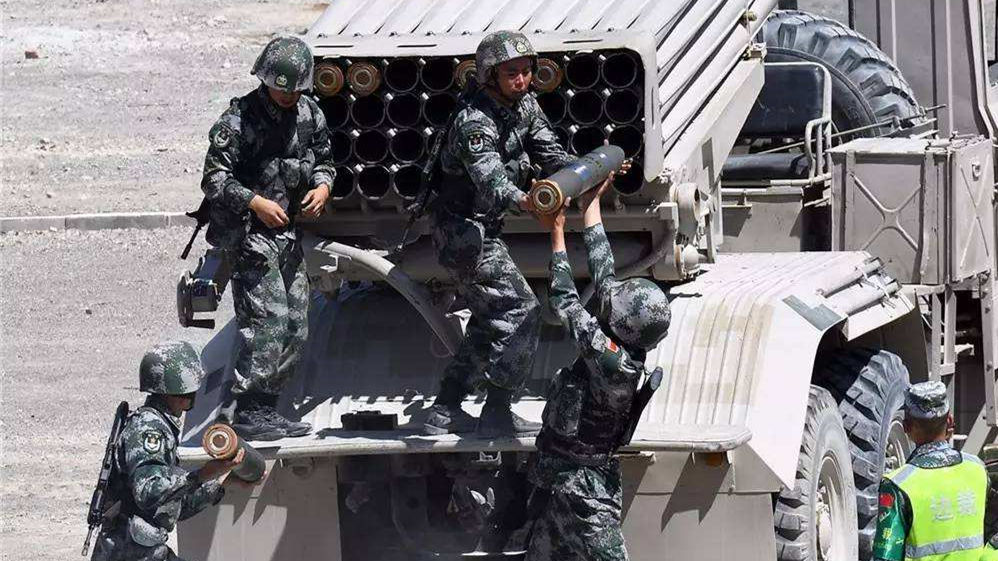 中国速度！多国陆军尖兵拆解重型火器 看中国军人如何速立决