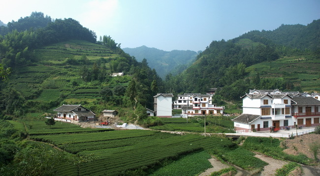 湖北的农村越靠近城市，建设的越好，越靠近山区，农村的条件越差。