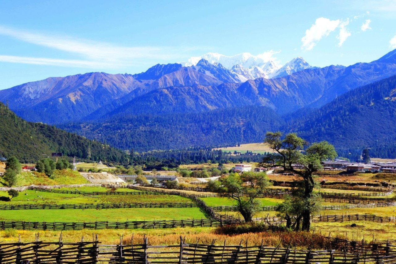 们内心的安详与光明 走进阿里,抵达心灵的彼岸   十月 秋天的鲁朗林海