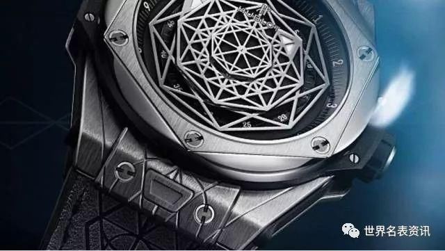 HUBLOT宇舶表Big Bang Sang Bleu刺青腕表;诠