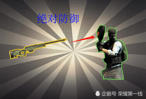 以弱胜强的道具,AWM被它克制,图四专克烟雾弹