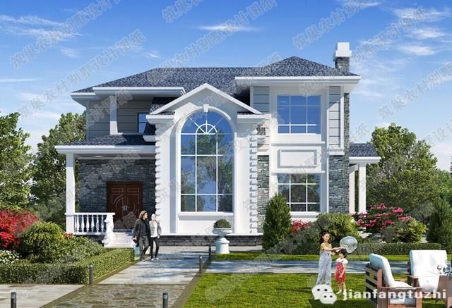 10套新出的农村二层私家独栋别墅设计图(附全