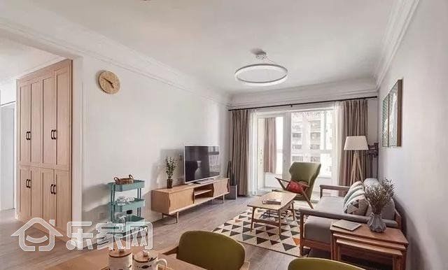 9款当下流行的北欧风客厅装修效果图 小清新气