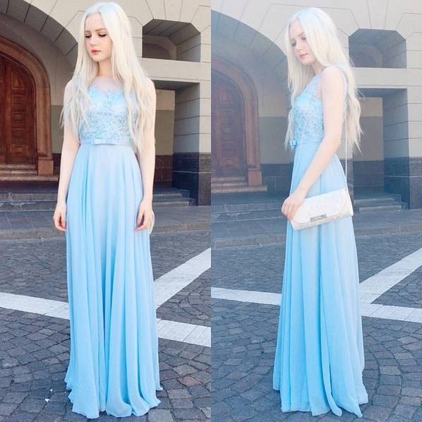 不少公司都邀请她去当模特，为自己的品牌做宣传。