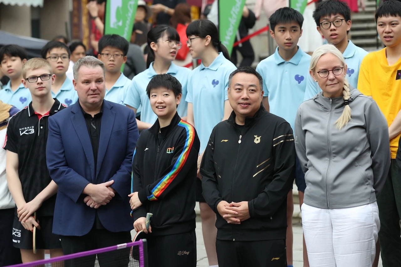 世界乒乓球日庆祝活动在中国澳门举行