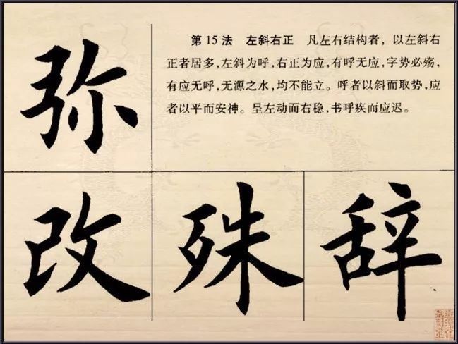 田英章 解析欧体楷书结构28法