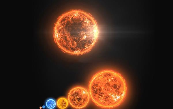 宇宙最大恒星能有多大?太阳宛如一粒尘埃