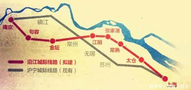 南京至上海正在规划一条350时速城轨,有经过你
