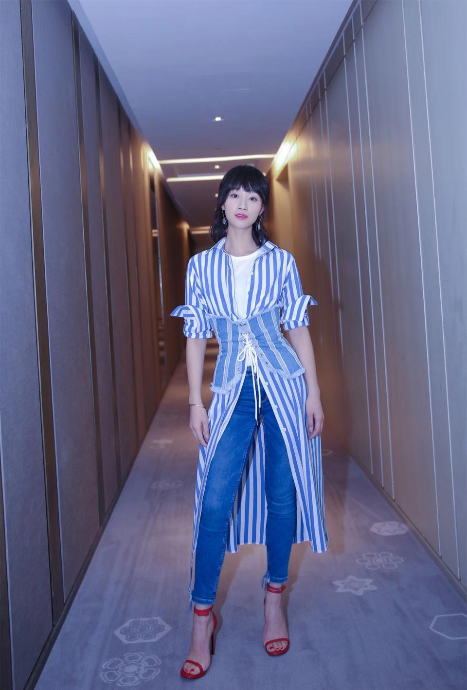 《外科风云》发布会 蓝盈莹全新造型亮相