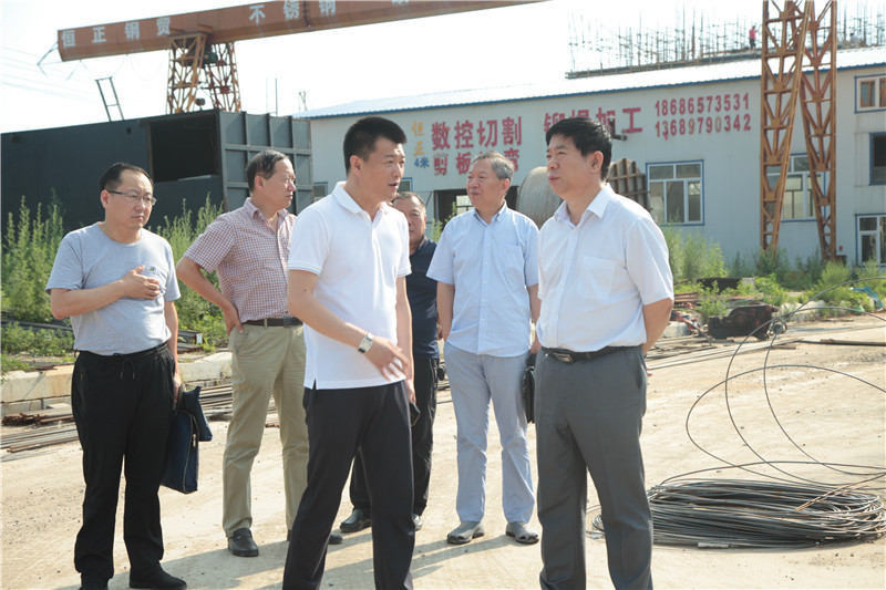 谢义副市长赴一网全城电子商务有限公司调研重点项目建设