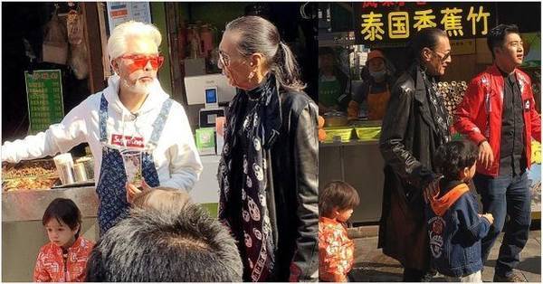 81岁谢贤头发黑得发亮 难怪能征服32岁女友