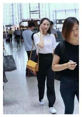 原来机场街拍都是骗人的,这几位女星才是赶飞
