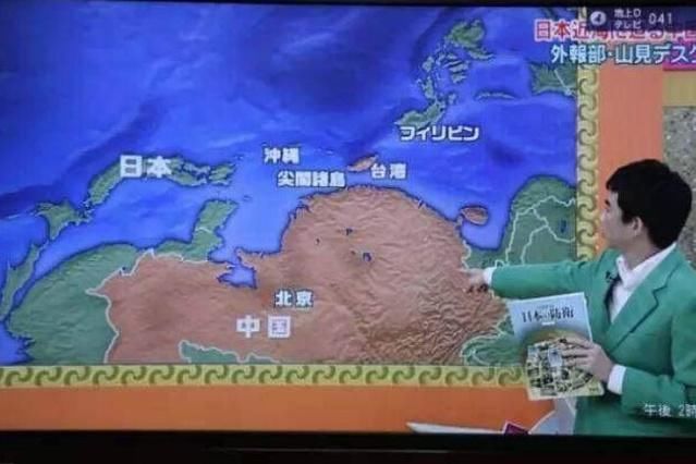 日本和越南眼中的中国地图
