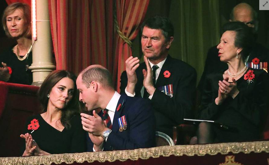 哈里王子和凯特王妃。