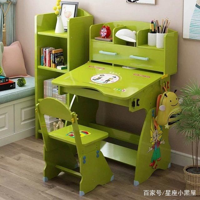 十二星座专属的卡通书桌,水瓶座是猪猪侠,双鱼
