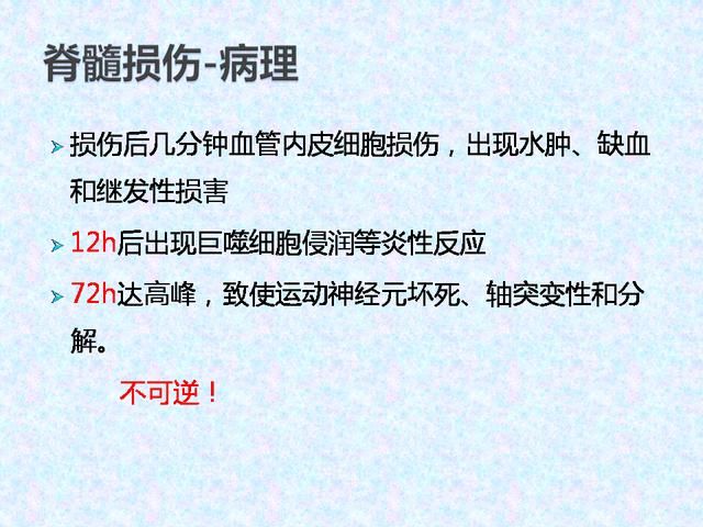 脊髓损伤减压术治疗截瘫