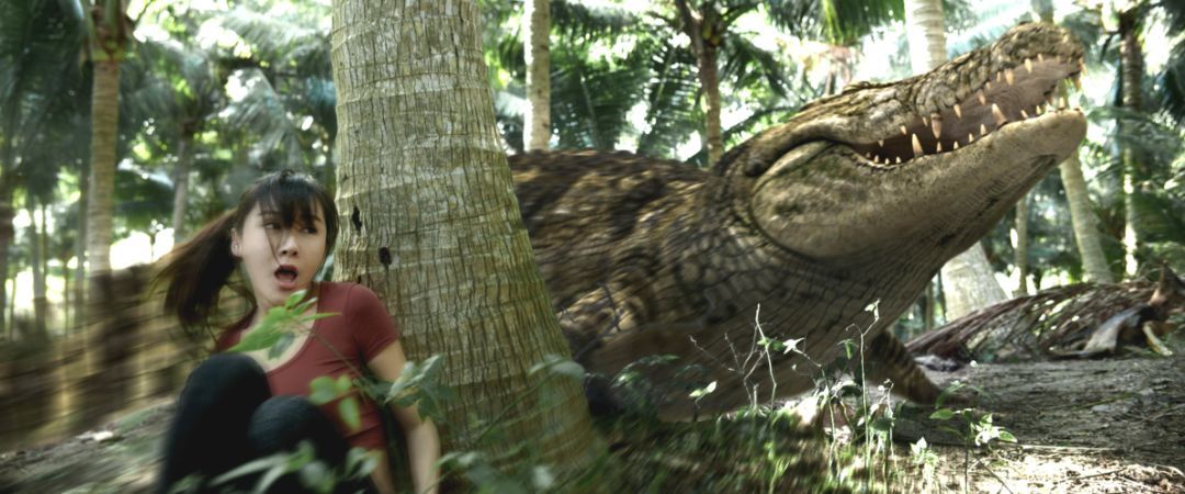 灾难巨制电影《荒岛求生3》海南杀青,孤岛斗兽