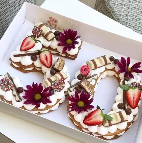 2018最火的网红,数字蛋糕甜品界的颜值扛把