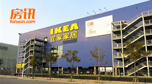 郑州宜家家居商场2018年竣工 总投资10亿建商