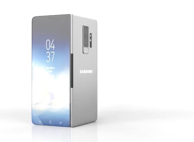 三星GalaxyX手机曝光:可折叠手机,苹果要凉